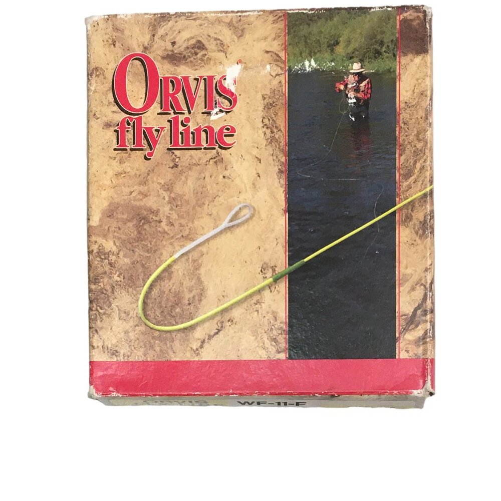 NEW ORVIS HY FLOTE FLOATER FLY LINE WF-11-F YELLOW